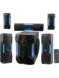 Rockville HTS56 1000w 5.1 Channel Home Theater System/Bluetooth/USB+8" Subwoofer