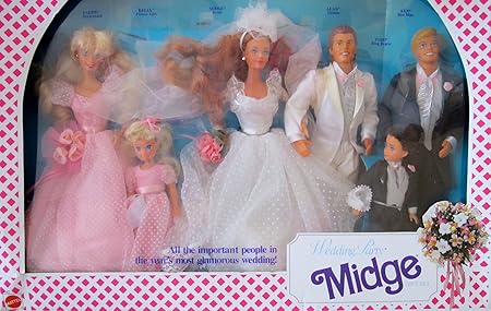 Amazon | バービーMidge Wedding Party 