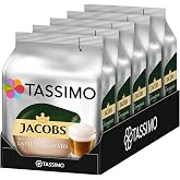 Tassimo Jacobs Latte Macchiato, Rainforest Alliance Certified, Pack of 5, 5 x 16 T-Discs (8 Servings)