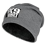 K-9 Unit Police Dog Knit Hat for Men Warm Knitted