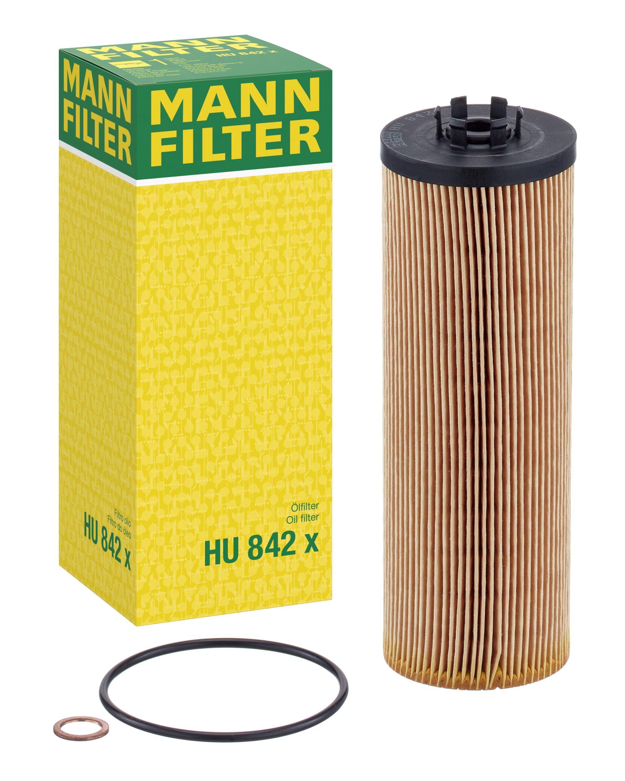 MANN-FILTER HU 842 x Oil Filter - CARS + TRANSPORTERS