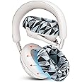 WC SweatZ QC Ultra V2 - Patented Protective Earpad Covers for Bose QuietComfort Ultra by Wicked Cushions | Sweatproof & Easily Washable | Does not fit Any Other Bose Headphones | Geo Grey