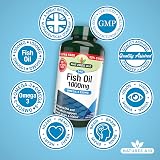 Natures Aid Fish Oil 1000 mg Omega-3 240 Softgels DHA EPA Non-GMO view 4