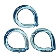 Cooling Neck Tube (Blue, 3) | Wearable Wraps for Summer Heat | Cold Gel Ice Pack | Reusable Cooler for Commute and Outdoor Activities | Relief for Hot Flashes or Fever