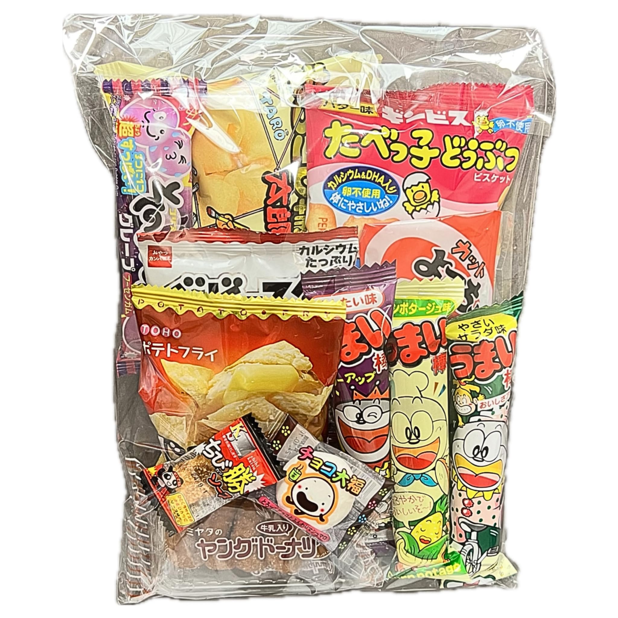 Assorted Dagashi Candy Set of 12, Halloween, Festival Favors, Events, Festivals, Parties, Bulk Purchase