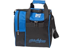 KR Strikeforce Rook Single Bowling Ball Bag Tote Style - 1 Ball Bowling Bag with Shoe Compartment for Shoes up to Size 11