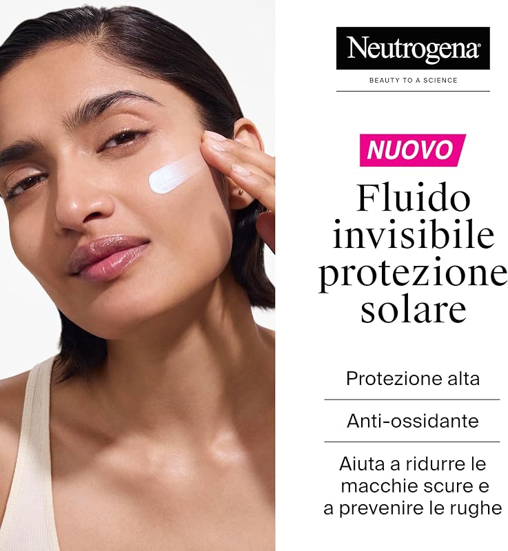 Ultra Sheer Fluido Crema Solare Viso Anti-Età SPF 50, 50 ml