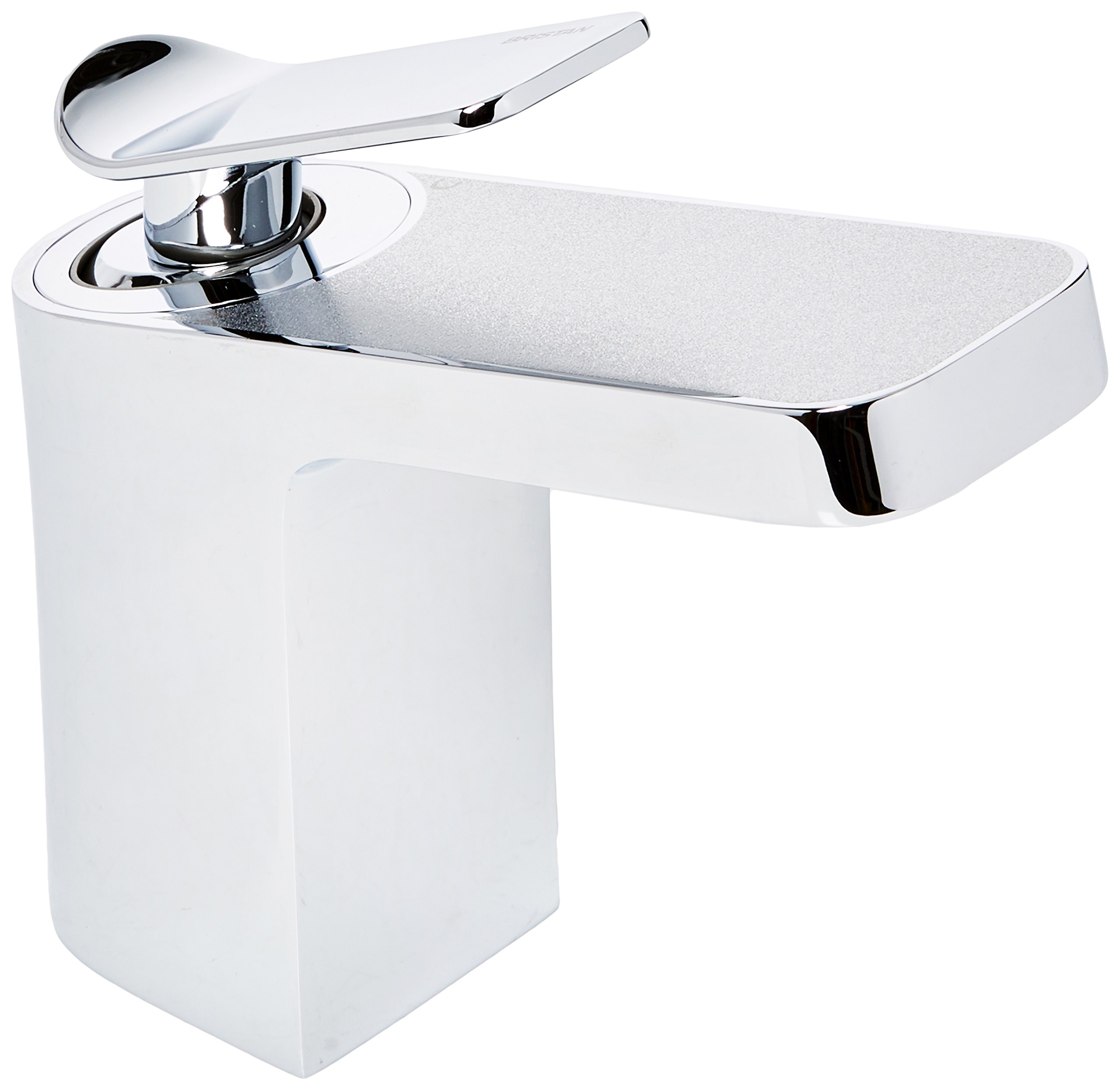 Bristan MALP 1HBF SS Metallix Alp 1 Hole Bath Filler Silver Sparkle, Chrome/Silver
