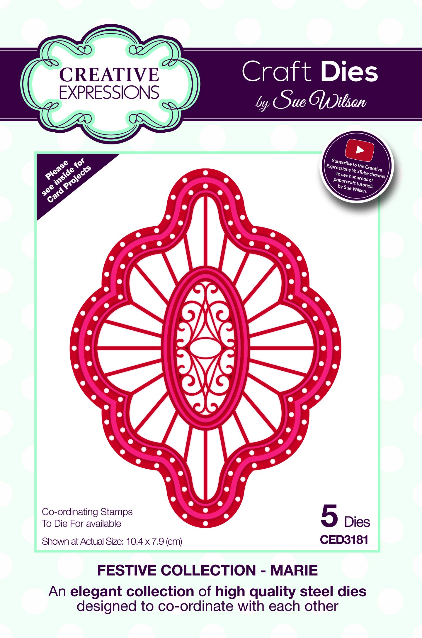 Sue Wilson Festive Collection Marie Craft Die