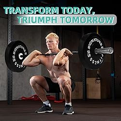 Fitvids Olympic 2" Bumper Plates Set Including