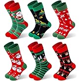 spxkd Mens Christmas Funny Patterned Christmas Socks for Adults Cute Fun Novelty Cotton Socks for Men