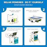 SIMPIM 13-in-1 Solar Power Robots Creation Toy STEM Educational Kit view 2