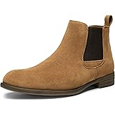 Jousen Men's Chelsea Boots Lightweight Casual Chukka Ankle Boots Classic Elastic Dress Boots For Men