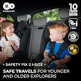 Kinderkraft SAFETY FIX 2 i-Size Car Seat 76-150 cm ISOFIX Top Tether Gray view 2