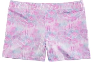 HDE Gymnastics Shorts for Girls Dance Short Glitter Sparkle Tumbling Bottoms