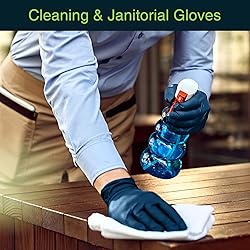 Navy Nitrile Disposable Gloves X Large, 100 Count