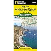 Big Sur, Ventana Wilderness Map [Los Padres National Forest] (National Geographic Trails Illustrated Map, 814)