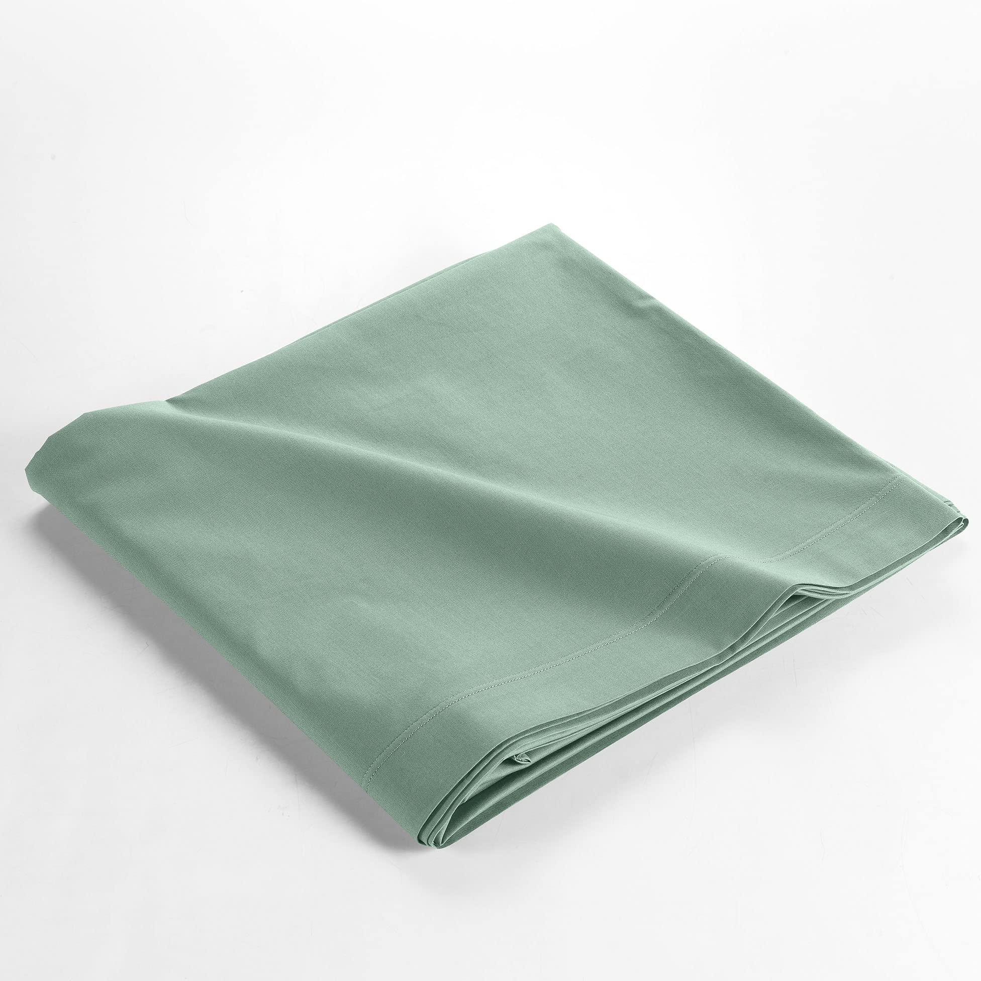 douceur d'intérieur Flat Sheet 180 x 290 cm 100% Organic Cotton Biolina Sage