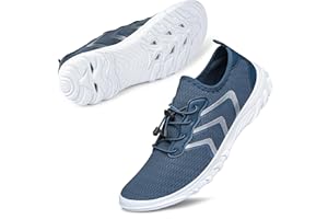 SILLENORTH Water Shoes for Women Men Quick-Dry Aqua Sneakers for Swim Beach Surf River Boating Fishing Diving