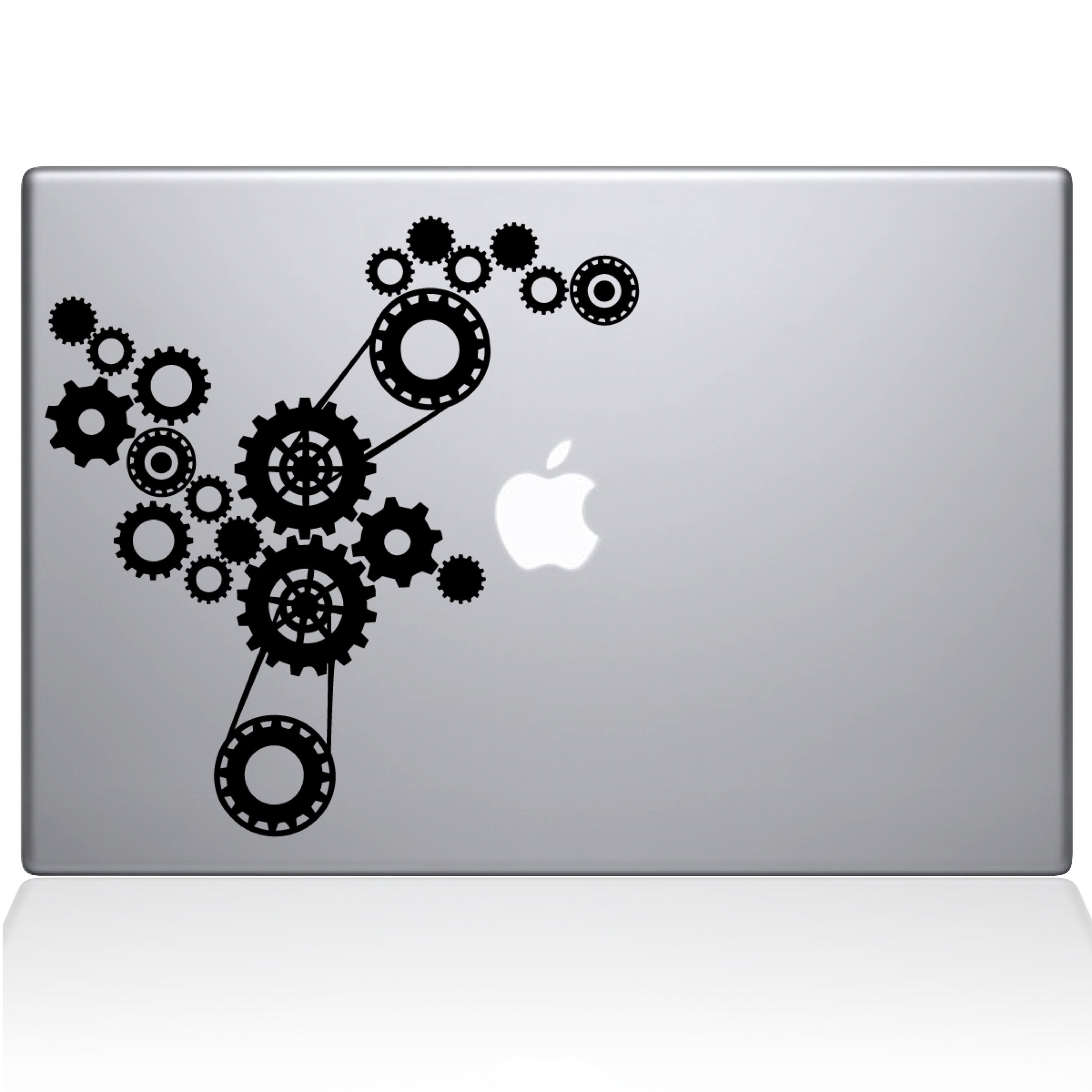 The Decal Guru Steampunk Gears MacBook Decal Vinyl