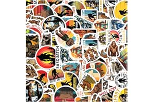 RABOWA Sasquatch Retro Hiking Adventure Vinyl Stickers Pack for Fans and Outdoor Enthusiasts 50pcs Waterproof Decals Skateboard Kids Teens Adults Bike Car Hard