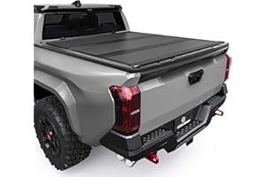 YITAMOTOR Low-Profile Hard Tri-Fold Truck Bed Tonneau Cover Compatible with Toyota Tacoma 2024 2025 2026 (Excl. Trail Edition) with 5 ft Bed
