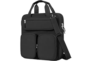 Betoores 3 Ring 3 Inch Zipper Binder, 700 Sheets Large Capacity Waterproof School Binder, D-Ring Zip Up Binder Bag with Shoulder Strap, Compatible with 15.6-Inch Laptop