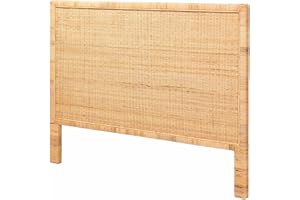 bali & pari Adelyn Natural Rattan Headboard, King