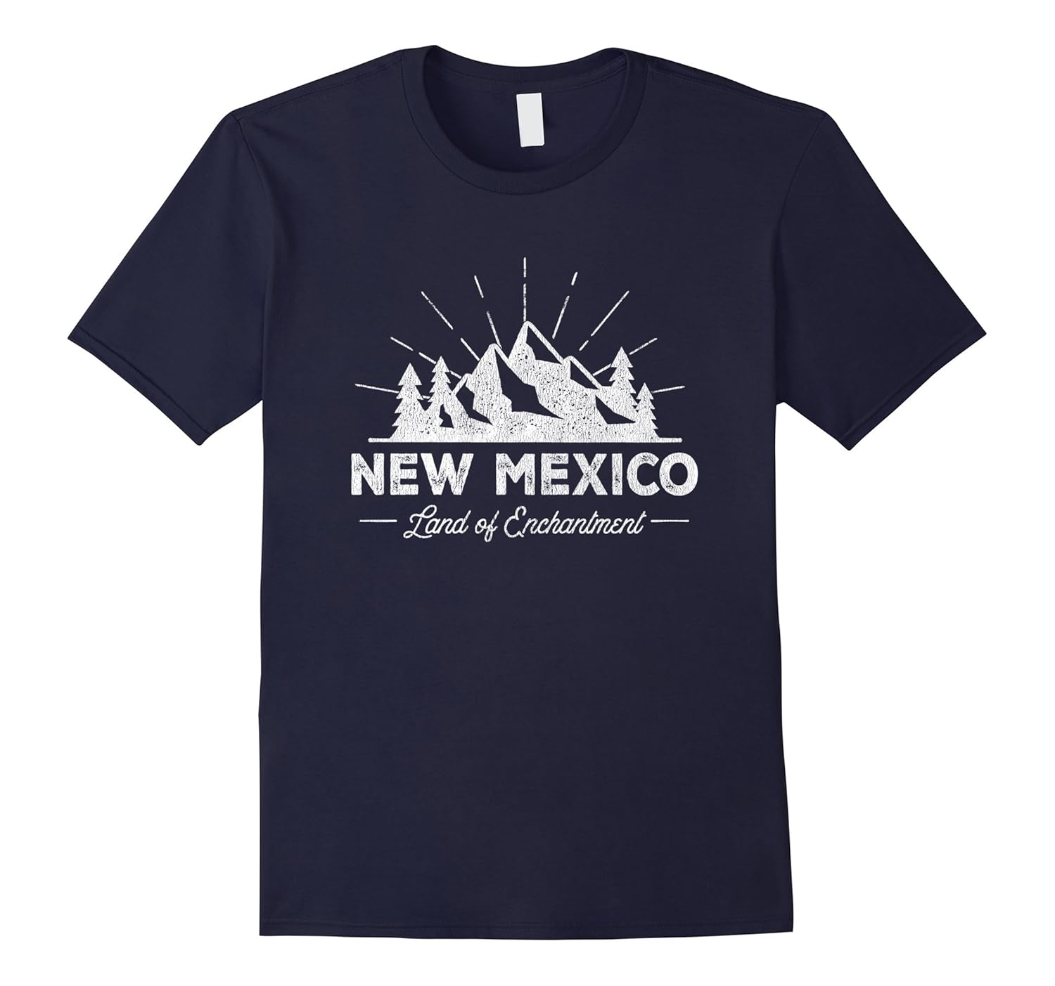 New Mexico T Shirt Vintage NM Hiking Retro Tee Design-Rose