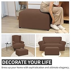 Easy-Going 100% Dual Waterproof Stretch Ottoman