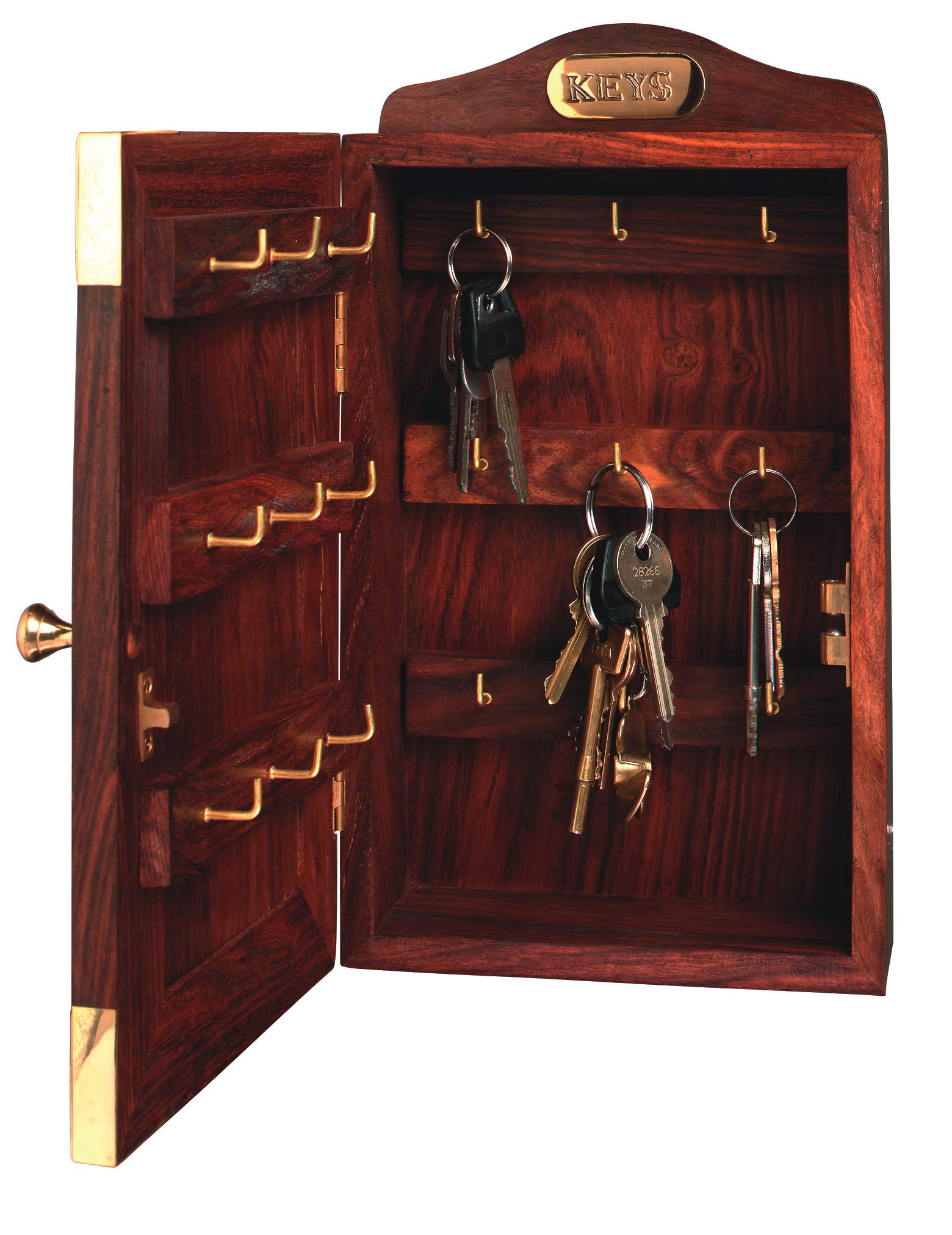 Naval-style Wooden Keybox