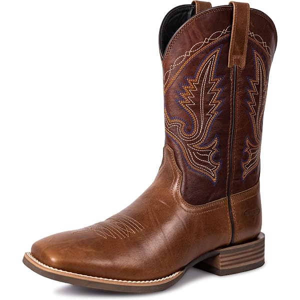 Justin Women's Rush Square Toe Boots - Waterproof Work Boots With Ortholite Comfort