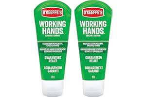 O'Keeffe's Working Hands Hand Cream for Extremely Dry, Cracked Hands, Heals, Relieves and Repairs, Boosts Moisture Levels, 3o