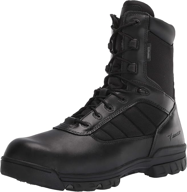 bates 8 tactical sport composite toe side zip boot