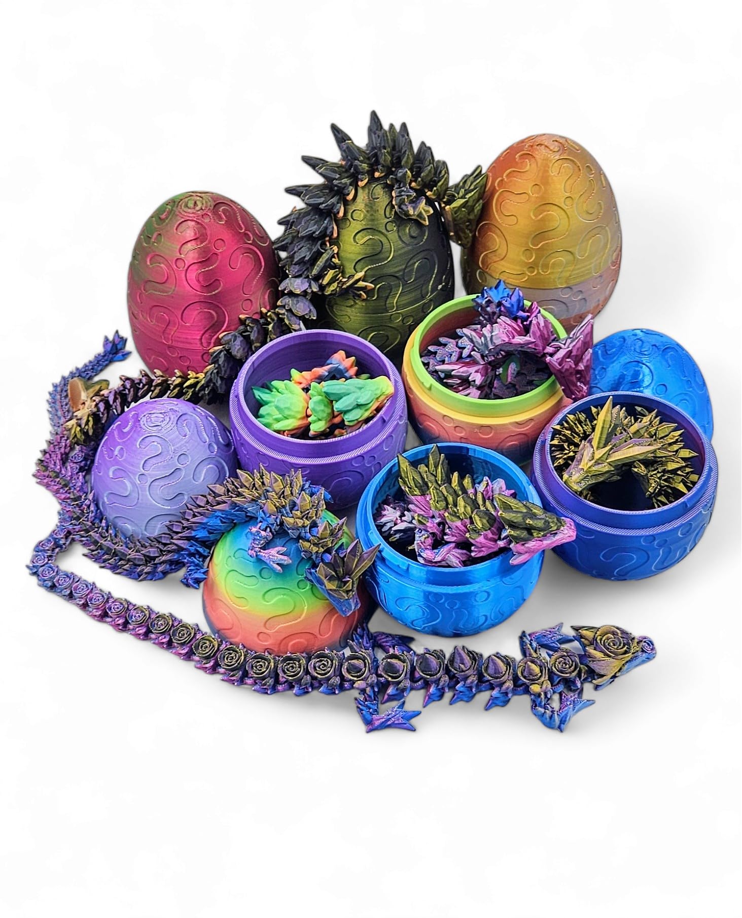 Mua Mystery Dragon Egg Articulating Dragon Fidget Toy 3D Printed