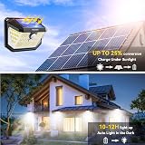 TECKNET Outdoor Solar Light 231 LED 3 Modes Motion Sensor 300° Wide view 5