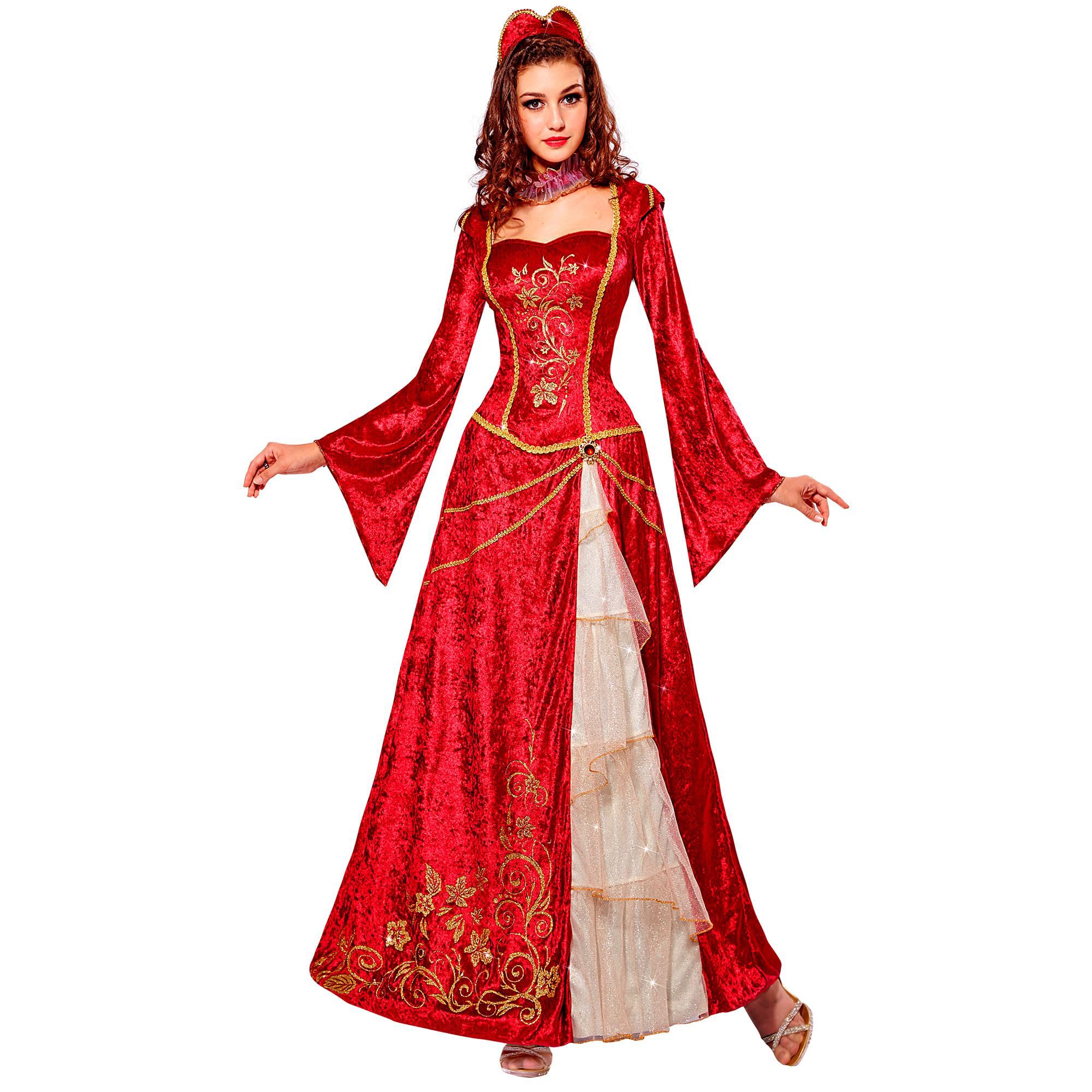 Widmann RENAISSANCE PRINCESS LARGE FOR MEDIEVAL FANCY DRESS COSTUME