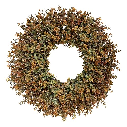 Christmas Wreaths for Front Door Natural Dried Flower Door Wreath Front Autumn Wreath with Dried Flower for Front Window Wall Hanging Party Decoration