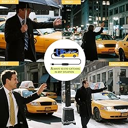 LED Light Sign for Car, Taxi Sign Light Windshield