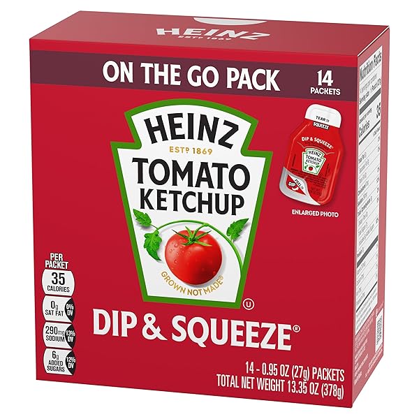 HEINZ DIP & SQUEEZE TOMATO KETCHUP