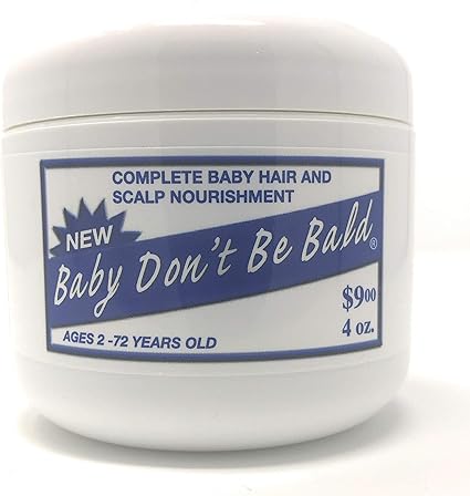 Amazon Com Baby Dont Be Bald Baby Hair Scalp Nourishment Blue 4