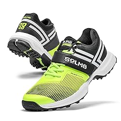 SOLM8 S8 Cricket Shoes - Rubber Spikes Professional