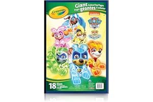 Crayola Giant Colouring Pages Paw Patrol Arts & Crafts, White (White 3)