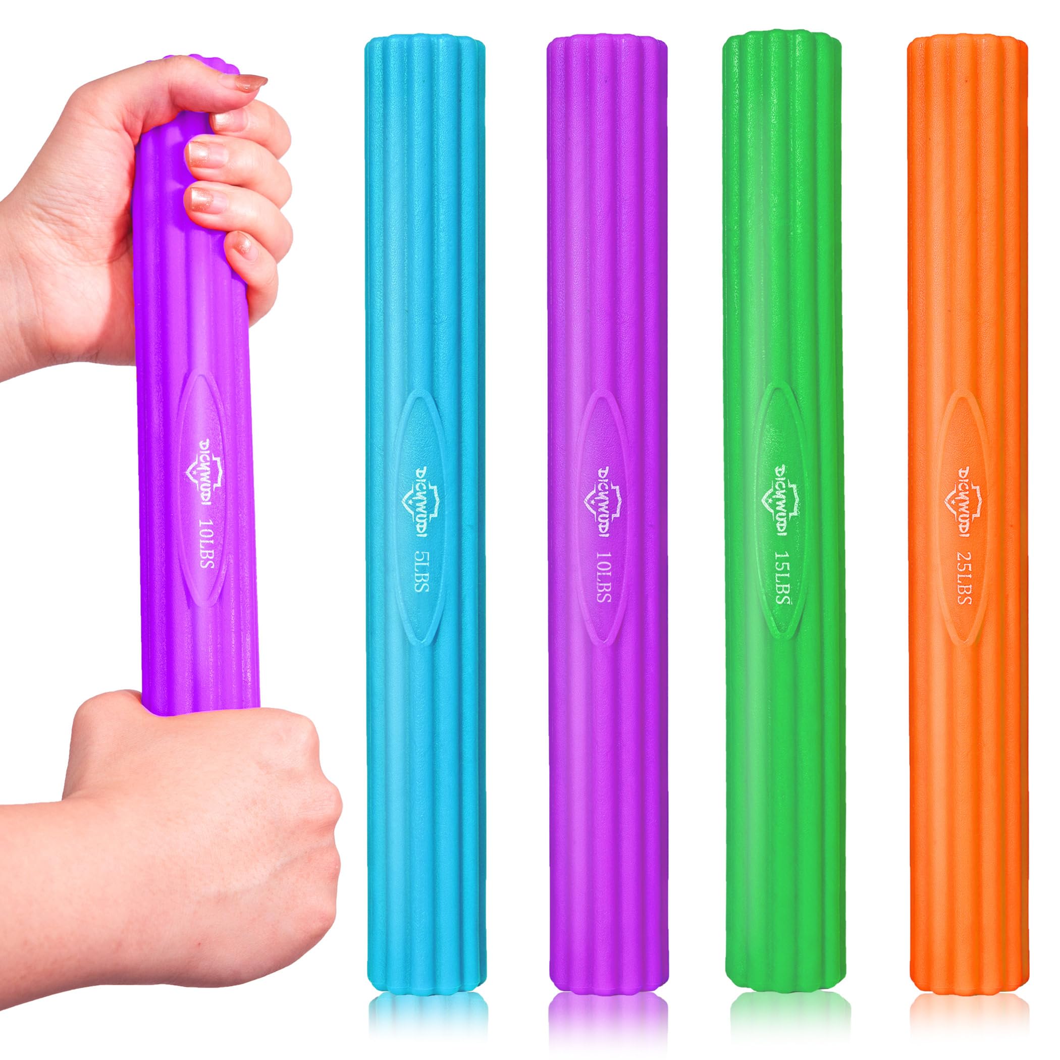 Photo 1 of DICYWUDI Flex Therapy Bar and Grip Strength Trainers Set, Physical Therapy & Resistance Bar for Golfers Elbow, Tendinitis, Wrist,Forearms Pain, Improve Grip Strength and Relieve Pain