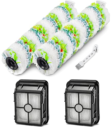 Chrostion Vervangende onderdelen compatibel met Bissell CrossWave Max 2554 2554A 2590 2593 2596, HydroSteam 35151 3515 35152 3513 3518 stofzuigers, 1 borstelrol met meerdere oppervlakken 2