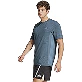 adidas Mens Train Essentials Structure Crew Neck Short Sleeve Casual Tops Casual - Green