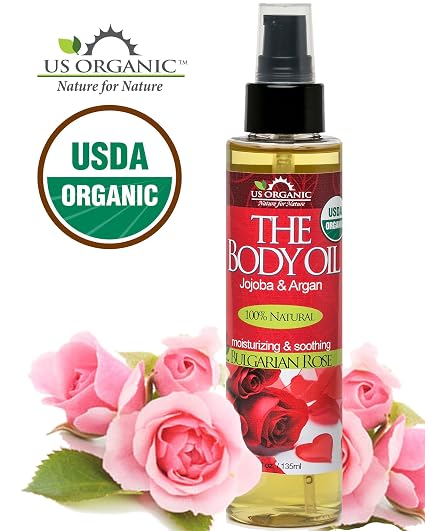US Organic Rose Body Oil