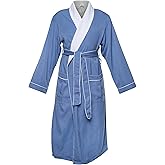 CHADSWORTH & HAIG Ultimate Doeskin Brushed Microfiber Bathrobe Lined In Terry. Luxury Spa & Hotel Bathrobe for Women & Men