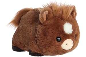 Aurora® Adorable Spudsters™ Hudson Horse™ Stuffed Animal - Comforting Cuddles - Playful Companions - Brown 10 Inches
