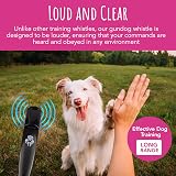 TDL The Dog Lady Gun Dog Training Whistle with Lanyard Black 8 cm view 5